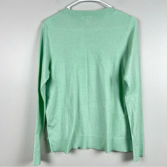 NEW Beautiful Teal Sweater, soft, stylish, from Style & Co.,  by Size Medium - Picture 9 of 9